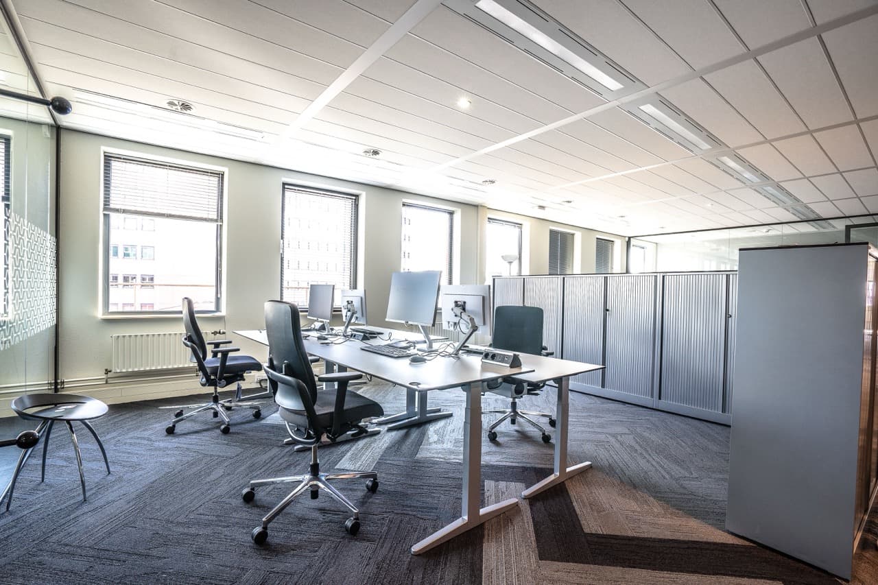 Open space et bureaux entretenus par 3V Nettoyage